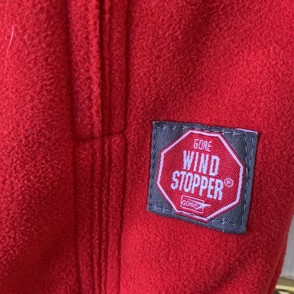 Red Vintage Fleece Schōffel Vest - Picture 4 of 5